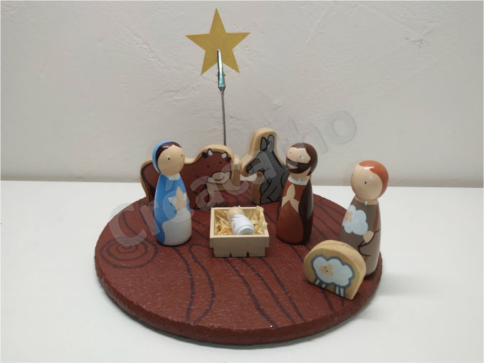 Détail Jésus est né !