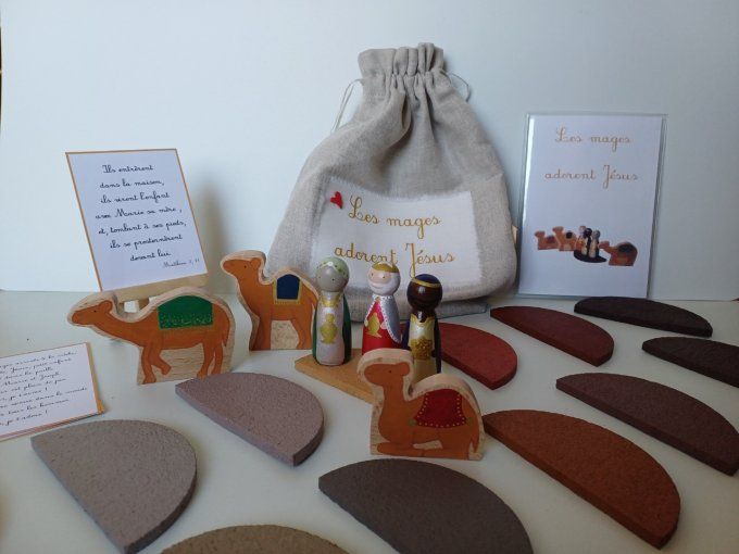 mages-vers-la-crèche-pegdolls-jesus