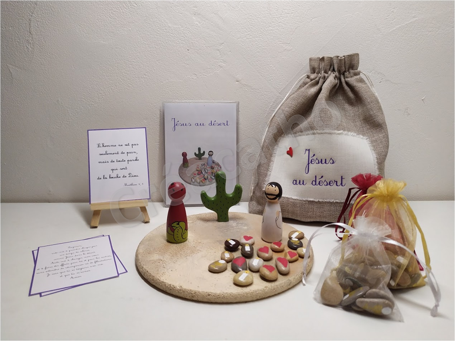 Jésus au désert
