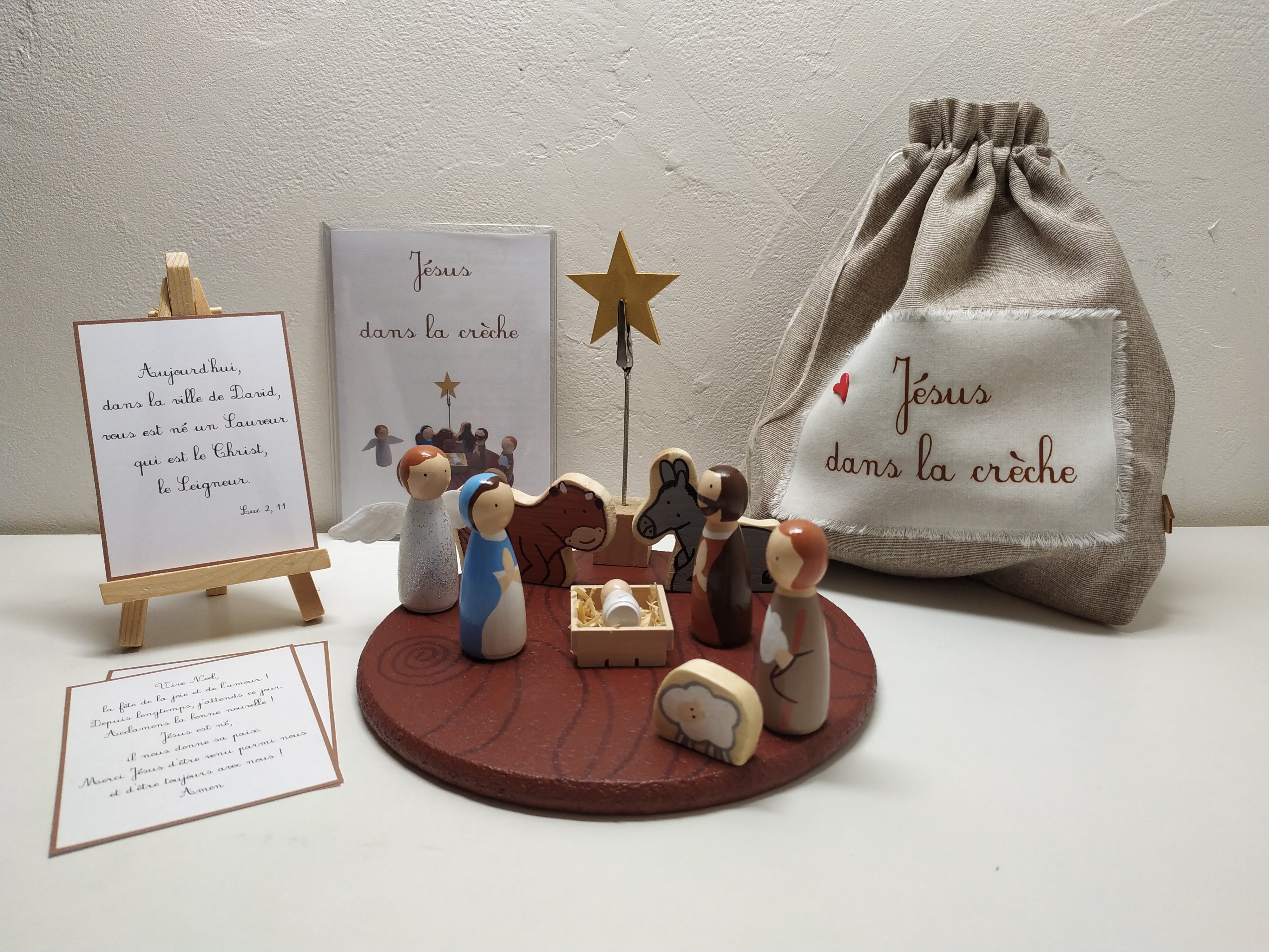 Jésus dans la crèche